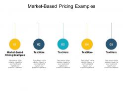 Market based pricing examples ppt powerpoint presentation infographics slides cpb