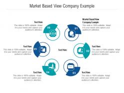 Market based view company example ppt powerpoint presentation slides deck cpb