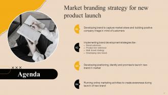 Market Branding Strategy For New Product Launch Powerpoint Presentation Slides MKT CD Captivating Template