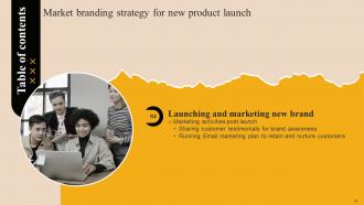 Market Branding Strategy For New Product Launch Powerpoint Presentation Slides MKT CD Informative Idea