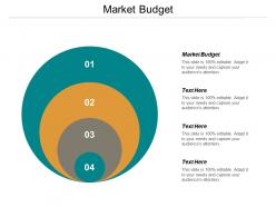 Market budget ppt powerpoint presentation layouts infographics cpb