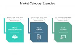 Market category examples ppt powerpoint presentation inspiration graphics cpb