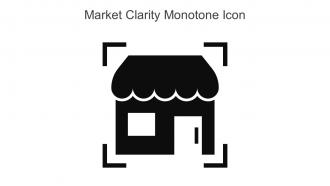 Market Clarity Monotone Icon In Powerpoint Pptx Png And Editable Eps Format