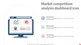 Market Competition Analysis Dashboard Icon