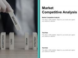 Market competitive analysis ppt powerpoint presentation pictures icon cpb