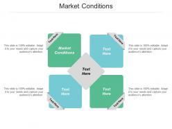 Market conditions ppt powerpoint presentation icon example file cpb