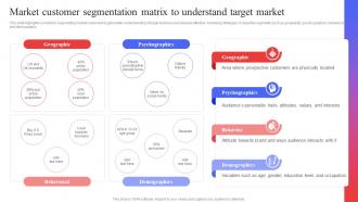 Market Customer Segmentation Matrix Target Market Target Audience Analysis Guide To Develop MKT SS V