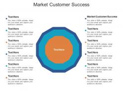Market customer success ppt powerpoint presentation infographics aids cpb