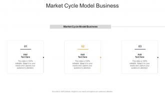 Market Cycle Model Business In Powerpoint And Google Slides Cpb
