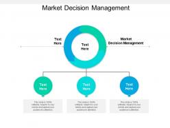 Market decision management ppt powerpoint presentation inspiration images cpb