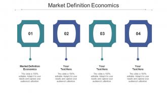 Market definition economics ppt powerpoint presentation portfolio smartart cpb