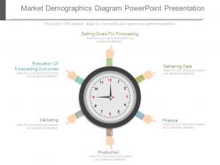 Market demographics diagram powerpoint presentation