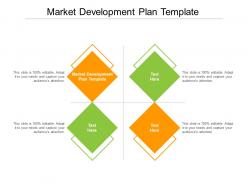 Market development plan template ppt powerpoint presentation styles cpb