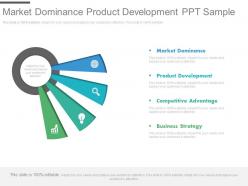 Market dominance product development ppt sample