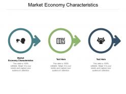 Market economy characteristics ppt powerpoint presentation infographic template influencers cpb