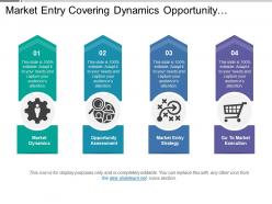 Market entry covering dynamics opportunity investment and execution