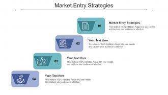 Market entry strategies ppt powerpoint presentation model example cpb