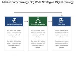 Market entry strategy org wide strategies digital strategy