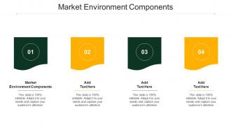 Market Environment Components Ppt Powerpoint Presentation Infographics Cpb