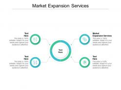 Market expansion services ppt powerpoint presentation infographic template design templates cpb