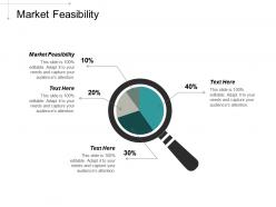 Market feasibility ppt powerpoint presentation professional example cpb