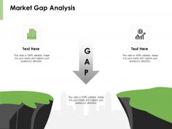 Market gap analysis threat ppt powerpoint presentation pictures smartart