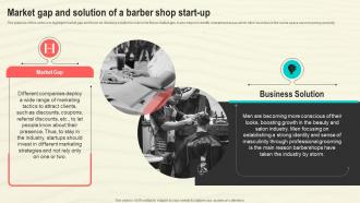 Market Gap And Solution Of A Barber Shop Start Up Hair Salon Business Plan BP SS