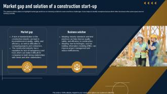Market Gap And Solution Of A Renovation And Remodeling Business Plan BP SS
