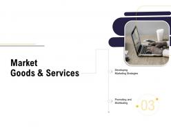 Market goods and services business process analysis ppt brochure