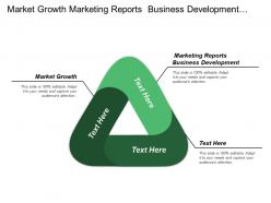 Market growth marketing reports business development business objectives