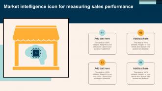 Market Intelligence Icon For Measuring Sales Performance