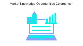 Market Knowledge Opportunities Colored Icon In Powerpoint Pptx Png And Editable Eps Format
