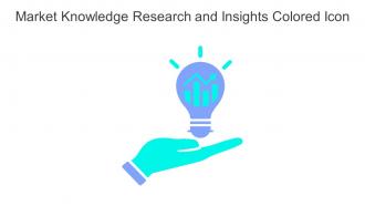Market Knowledge Research And Insights Colored Icon In Powerpoint Pptx Png And Editable Eps Format