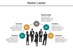 Market ladder ppt powerpoint presentation file guidelines cpb