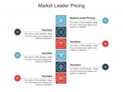 Market leader pricing ppt powerpoint presentation file background image cpb