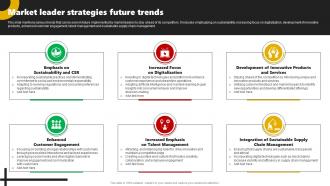 Market Leader Strategies Future Trends Corporate Leaders Strategy To Attain Market