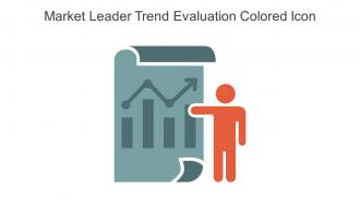 Market Leader Trend Evaluation Colored Icon In Powerpoint Pptx Png And Editable Eps Format