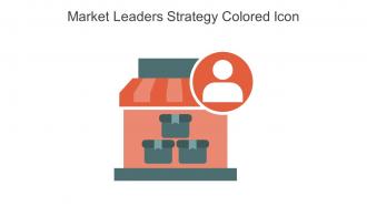 Market Leaders Strategy Colored Icon In Powerpoint Pptx Png And Editable Eps Format