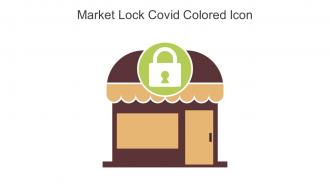Market Lock Covid Colored Icon In Powerpoint Pptx Png And Editable Eps Format