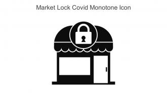 Market Lock Covid Monotone Icon In Powerpoint Pptx Png And Editable Eps Format