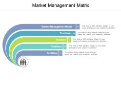 Market management matrix ppt powerpoint presentation portfolio graphic tips cpb