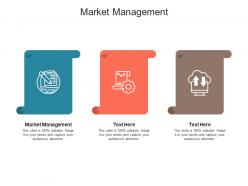 Market management ppt powerpoint presentation styles graphics design cpb