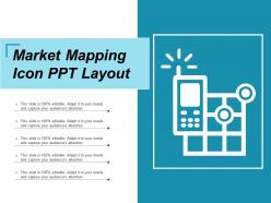 Market Mapping Icon Ppt Layout