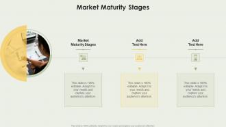 Market Maturity Stages In Powerpoint And Google Slides Cpb