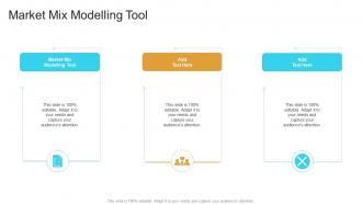 Market Mix Modelling Tool In Powerpoint And Google Slides Cpb
