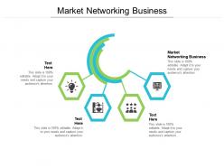 Market networking business ppt powerpoint presentation portfolio sample cpb