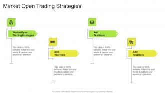 Market Open Trading Strategies In Powerpoint And Google Slides Cpb