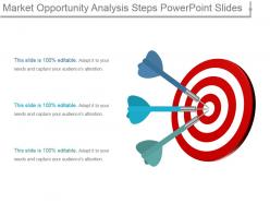Market opportunity analysis steps powerpoint slides