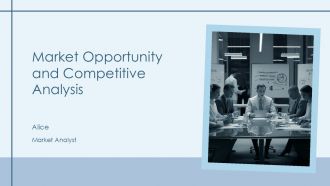 Market Opportunity And Competitive Analysis PPT Demonstration AT