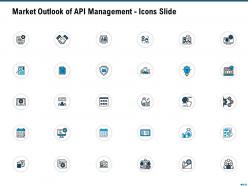 Market Outlook Of API Management Icons Slide Ppt Model Layouts